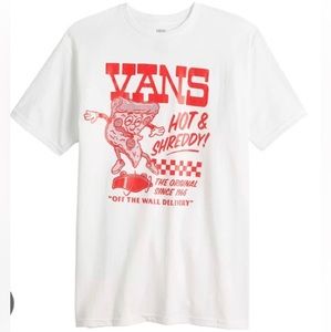 vans hot and shredded pizza delivery shirt